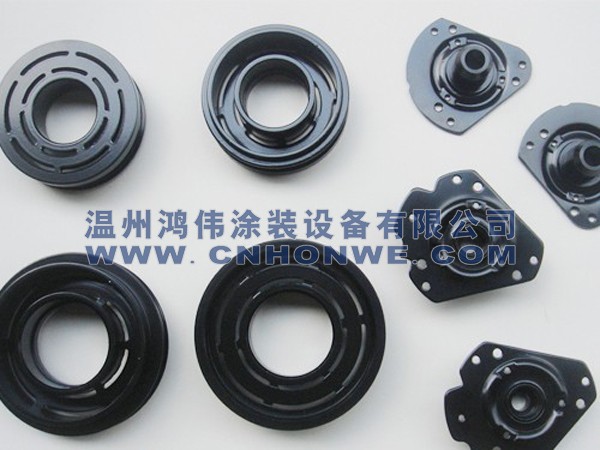 黑色亮光电泳漆工件