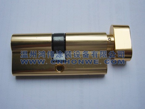 金色丙烯酸电泳漆锁具