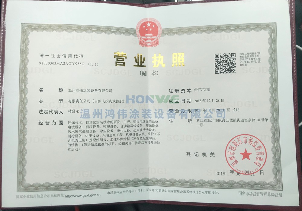 工商营业执照