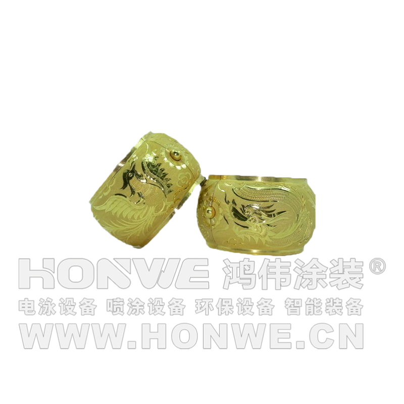 电泳仿金色烟灰缸