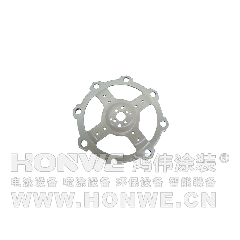 电泳白色工件