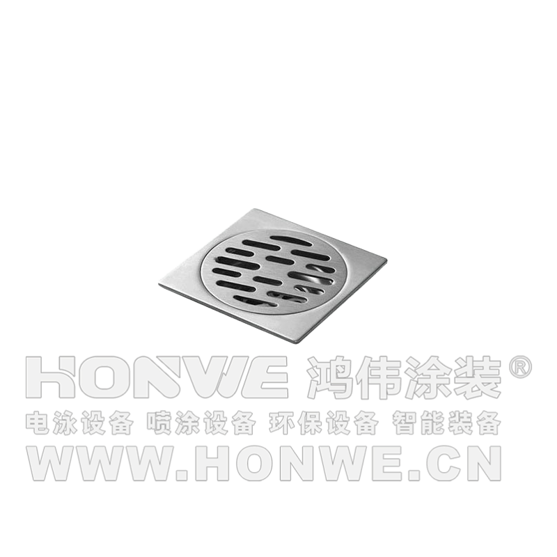 透明电泳地漏