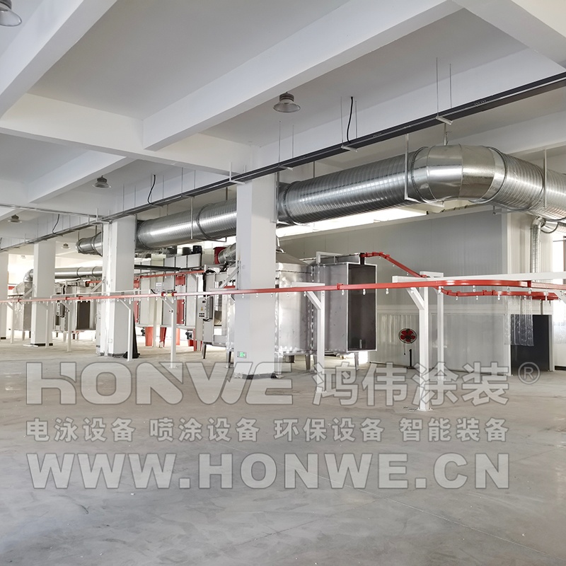 福建福州静电喷塑涂装线